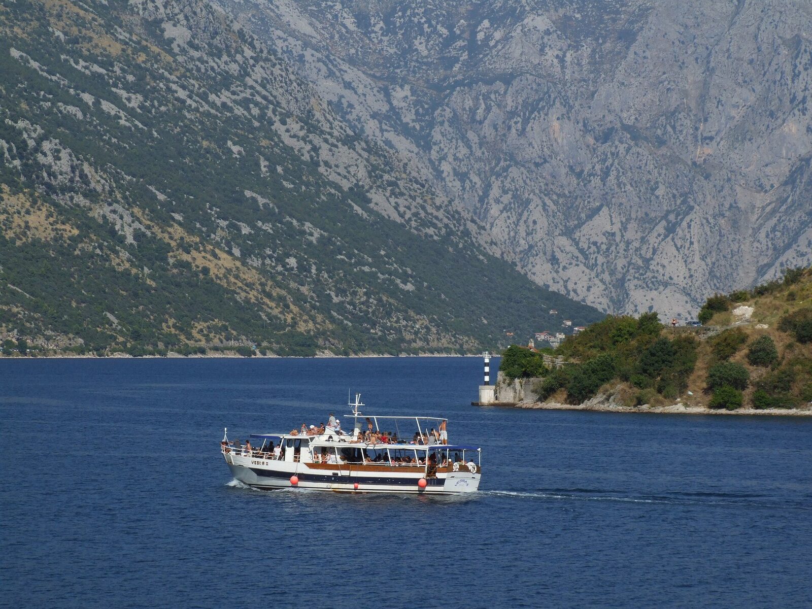 Boat on Boka Kotorska