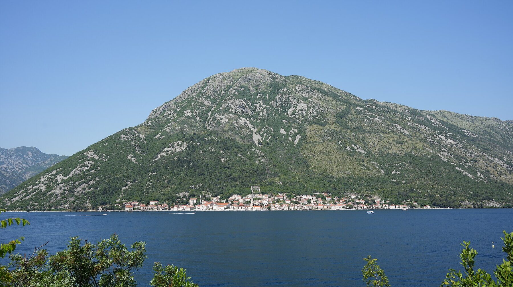 Perast village on the Bay of Kotor