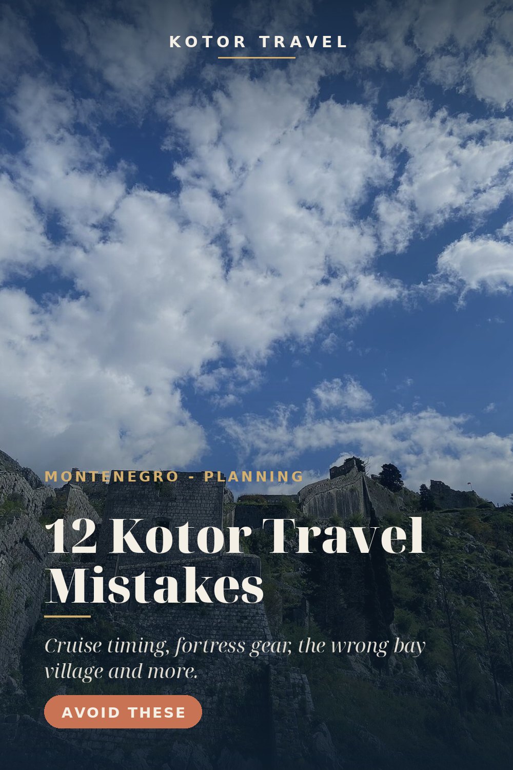12 Kotor travel mistakes first-timers make in 2026